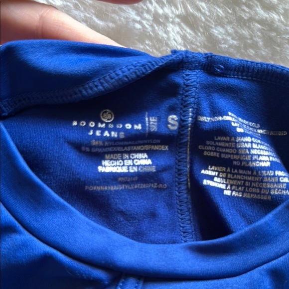 Boomboom Jeans Blue Women's Top Size S - Picture 3 of 3